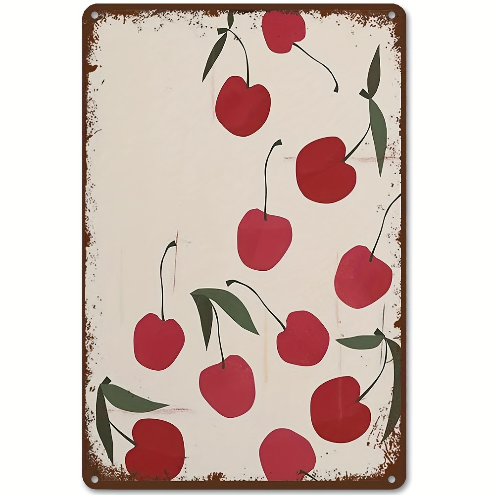 Cherry Print, Cherry Poster, Cherries Print, Kitchen Wall Decor