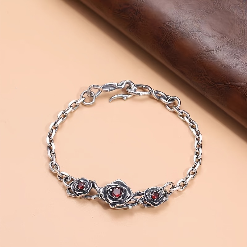 

1pc Bracelet de Style Vintage Élégant avec , Décor de Vieillie, Accessoires de Bijoux de Main Tendance pour Femmes
