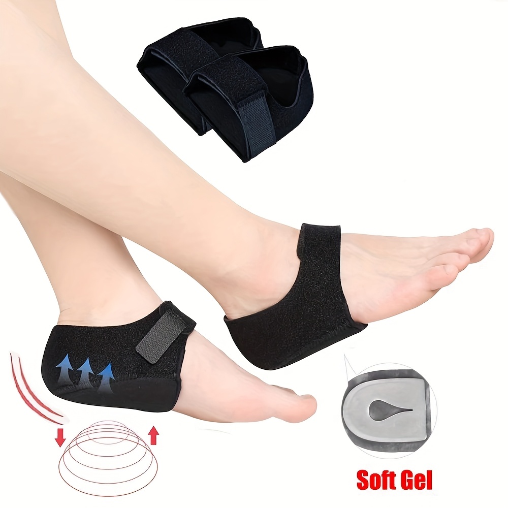 

Soles, Heels, Socks, Heels, Calluses, Spurs, Cracked Heels, Gel, Heel Pads, Moisturizing Support For Cracked Heels, Unscented Foot Care Inserts With Soft Gel Cushion For Callus