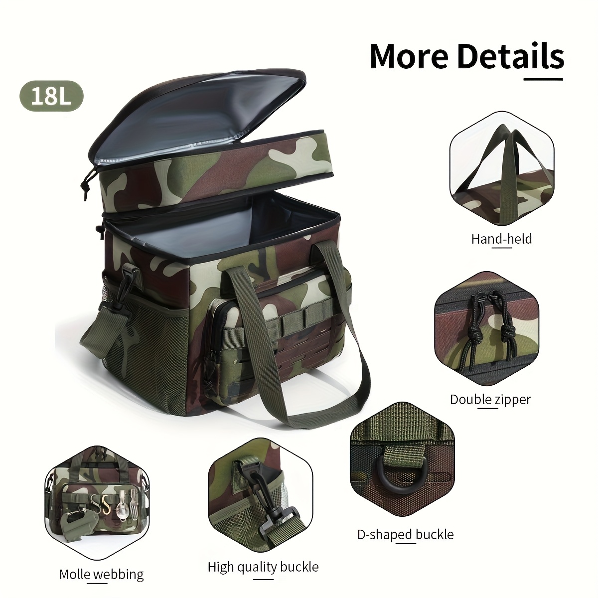 gallon single shoulder/crossbody oxford gear Temu Kuwait