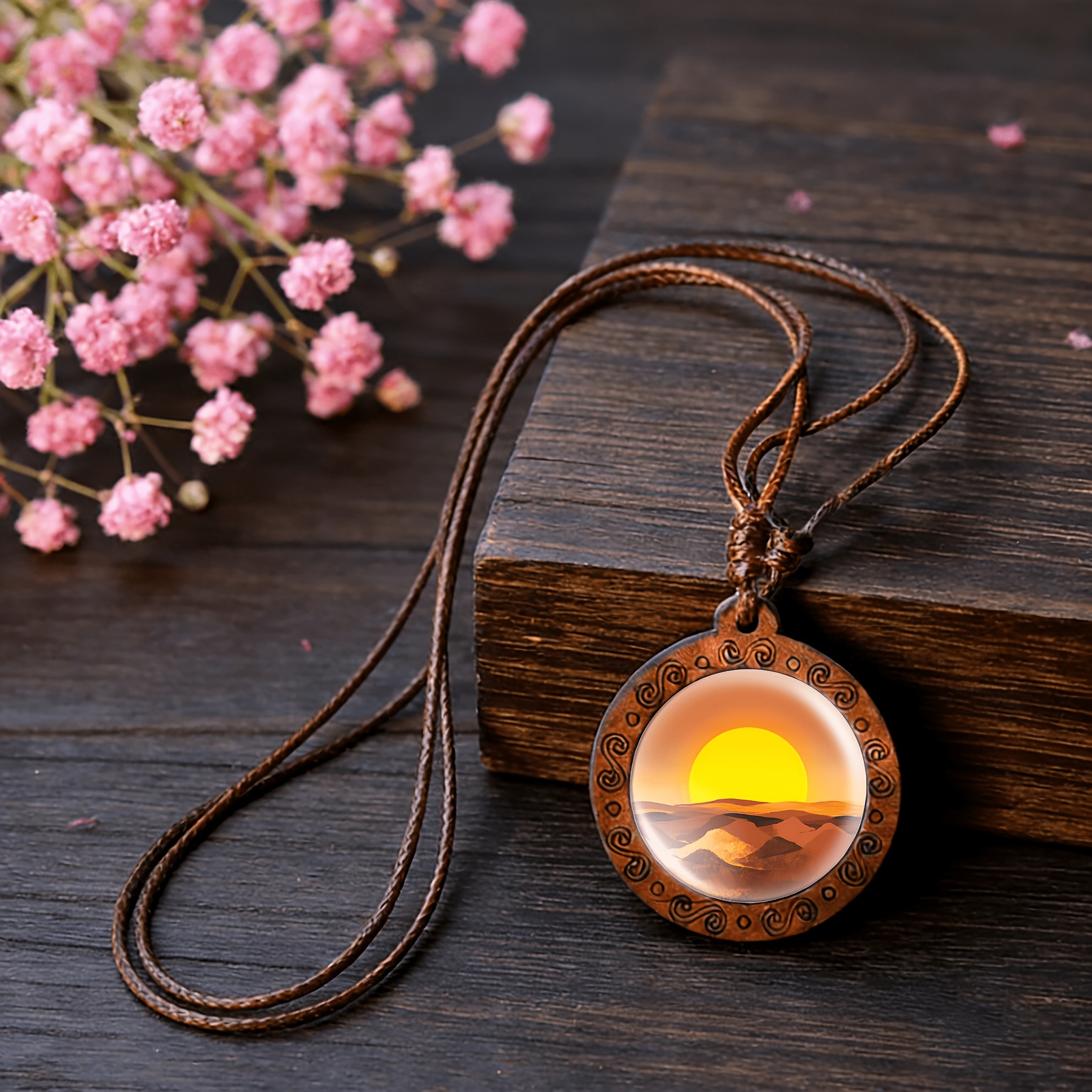 Handmade Vintage Necklace with Beautiful Pattern Design