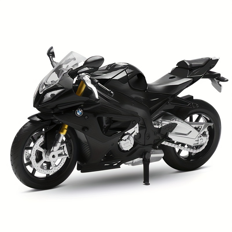 Image of Cca Simulation 1:12 Alloy Rr Motorcycle Model Children's Toy Car Ornament Pull-back Car Model Boy Toy Birthday Gift For Winter