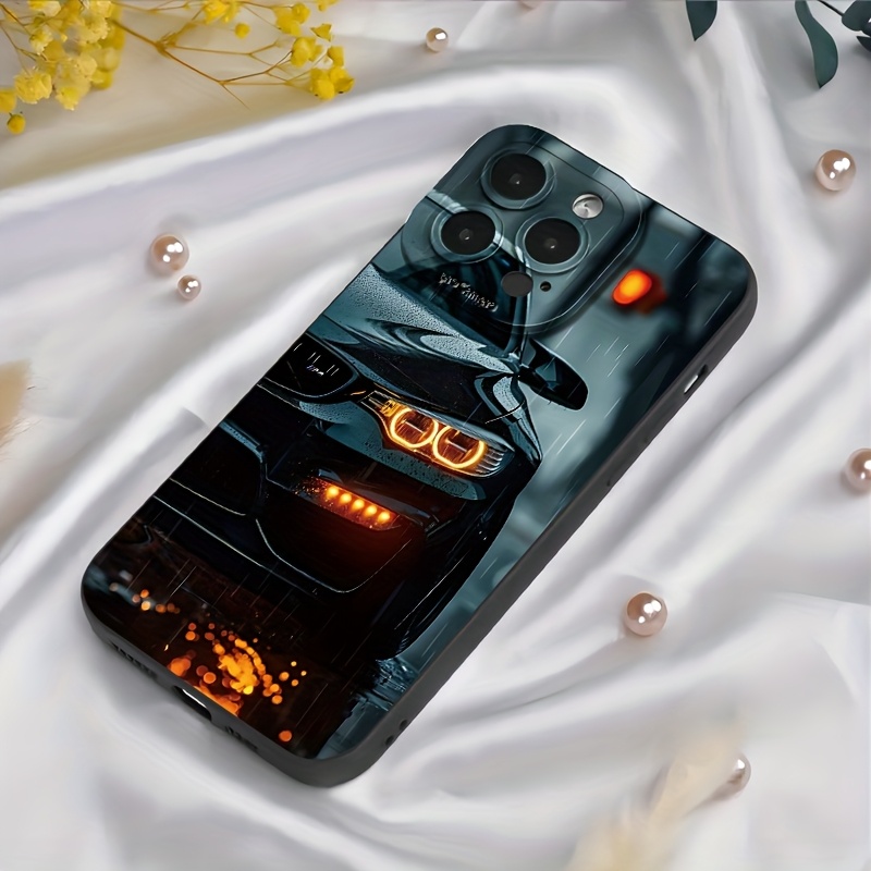 Un nuevo estuche de teléfono deportivo con tema de lluvia es un gran vendedor - Compatible con para for iphone 16E/7/8/Xr/Xs/X/11/12/13/14/15/16Pro Max/Plus, ofrece protección completa contra caídas y golpes / Estuche de teléfono impreso / Estuche de teléfono UV / Nuevo modelo de estuche de teléfono, perfecto como regalo para novios o