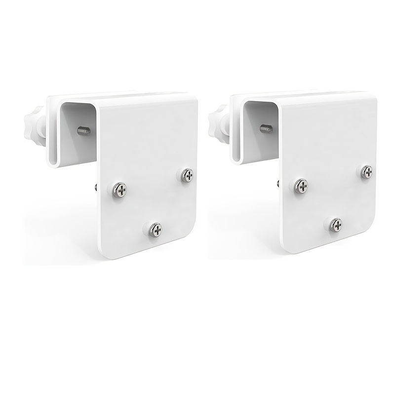 TEMU Gutter Mount For / E30/4g Lte Cam S330(2 Pack, White) Camera And Solar Panels Not Included