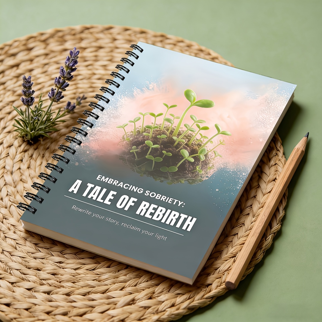 TEMU Recovery Workbook Suitable For Cbt Relax, Sobriety Journal With Undated Daily Planner Pages, Use & Progress Diary For Lasting, Mental Self- Book