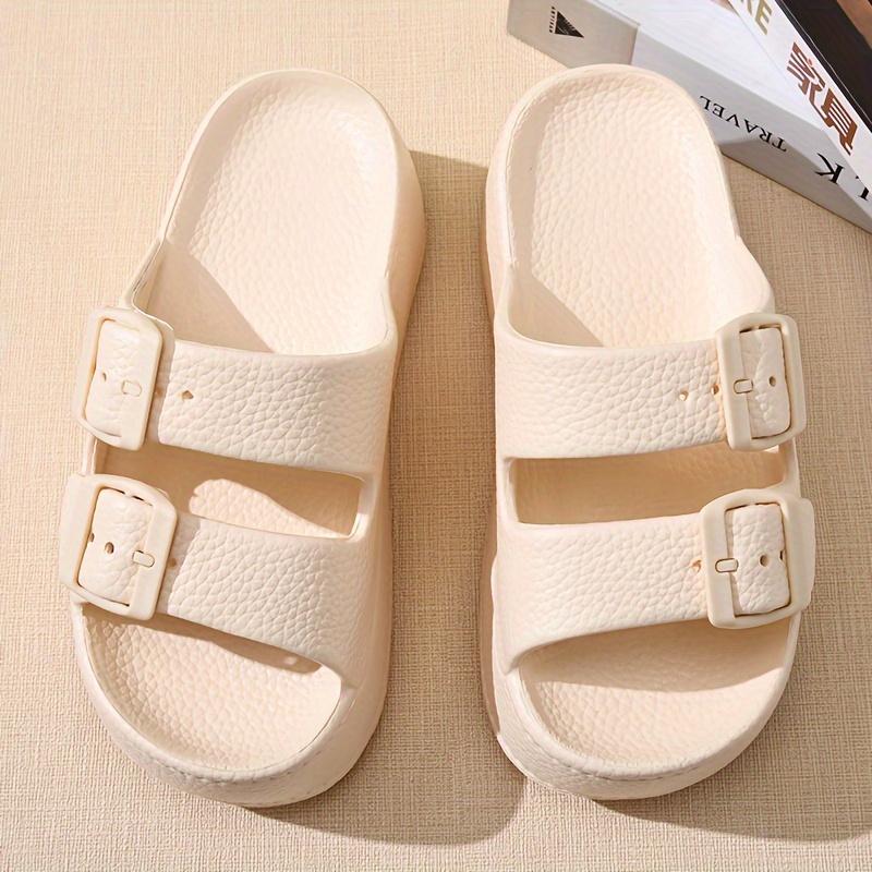 womens casual eva sandals with adjustable   straps breathable open toe summer slippers for indoor outdoor beach garden use comfortable thick sole design indoor slippers outdoor footwear simple slipon durable footwear lightweight footwear Product details 14