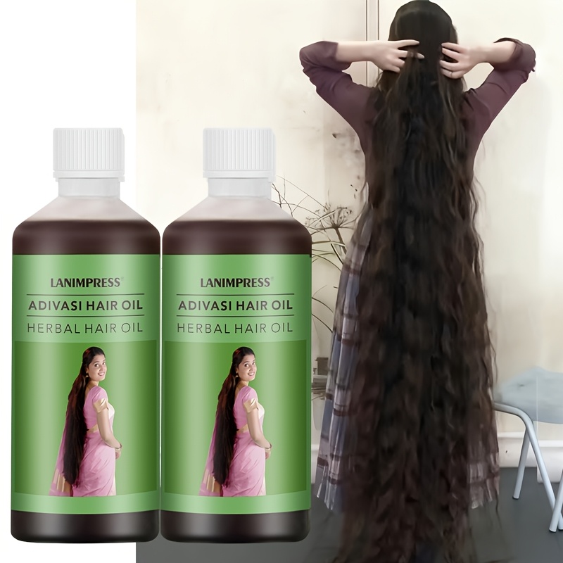 TEMU 3.4oz Rosemary Herbal Hair Oil With Coconut Oil And Argan Oil For Dry And Damaged Hair, Moisturizes Scalp And Hair, Providing Long-lasting And Moisture. make Thin Thicker, Reasonable, Hair Oil