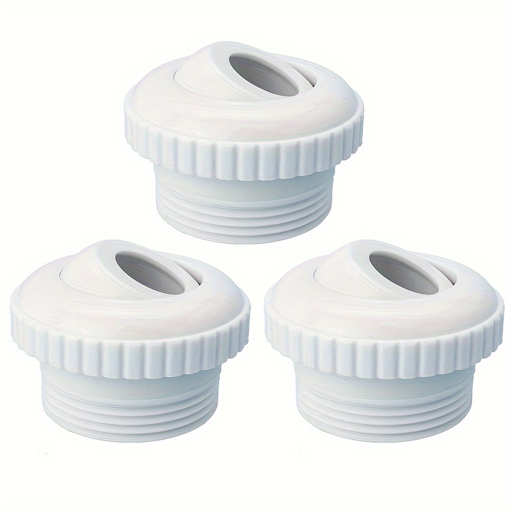 

3 Pieces 3/4-inch Pool Jet Nozzles Sp1419d Opening Water Flow Pool Return Jet Fittings Spa With 1-1/2 Inch Mip Thread