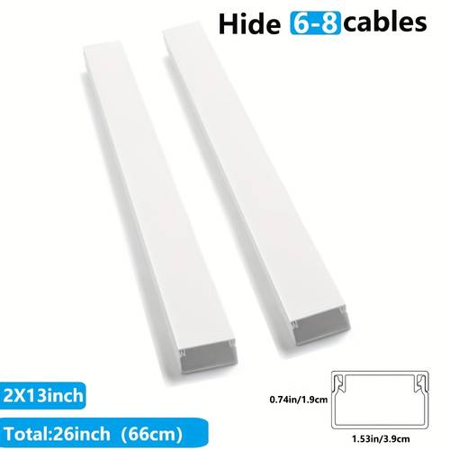 extra large size tv for cord hider hide up to 6 8 cables for cord covers for wall mounted tv cable hider wall kit wire hiders for tv on wall wire covers for cords suitable for storing many cables for cord concealer hide for cords