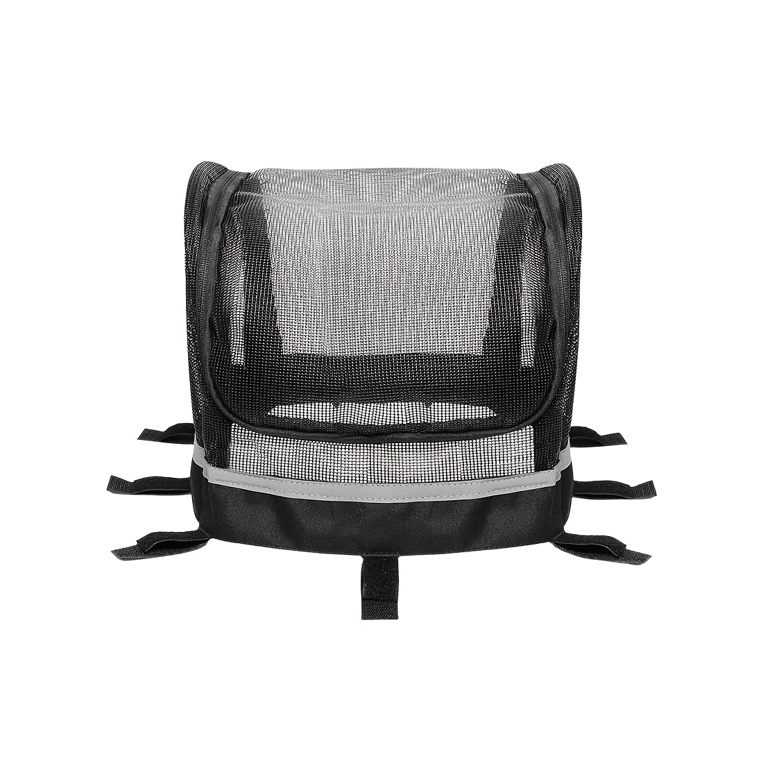 Detachable Full-zip Bicycle Basket Cover, Easy To Put On And Take Out Breathable Net