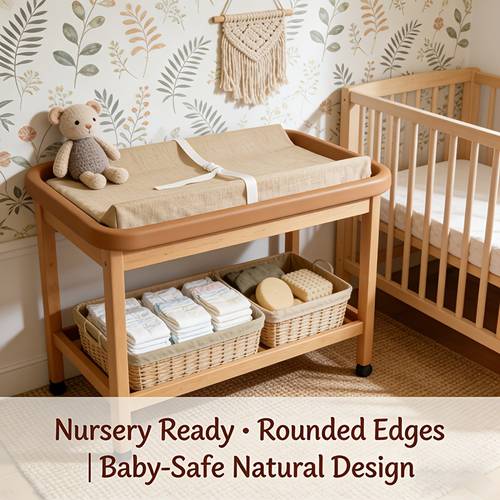 2026s latest version non slip changing table changing pad soft and breathable tabletop changing station for children suitable for bedrooms nurseries perfect as a gift for newborns or birthdays