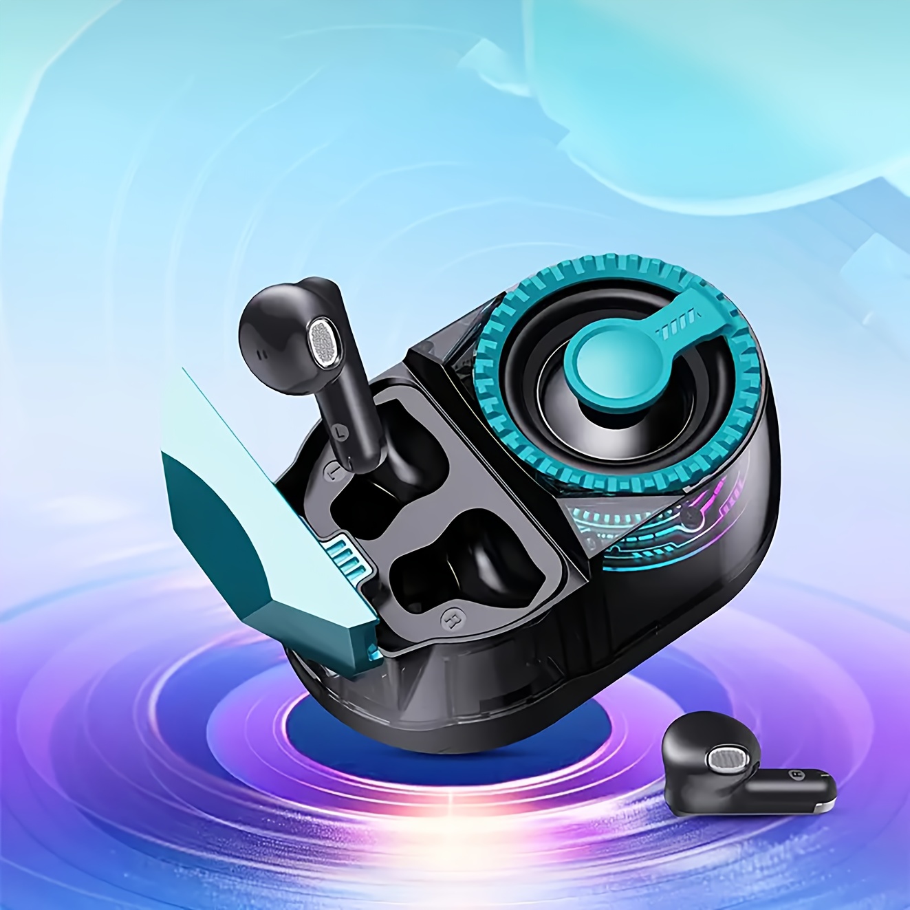 Sized Wireless Wireless Audio Headphones24h Battery