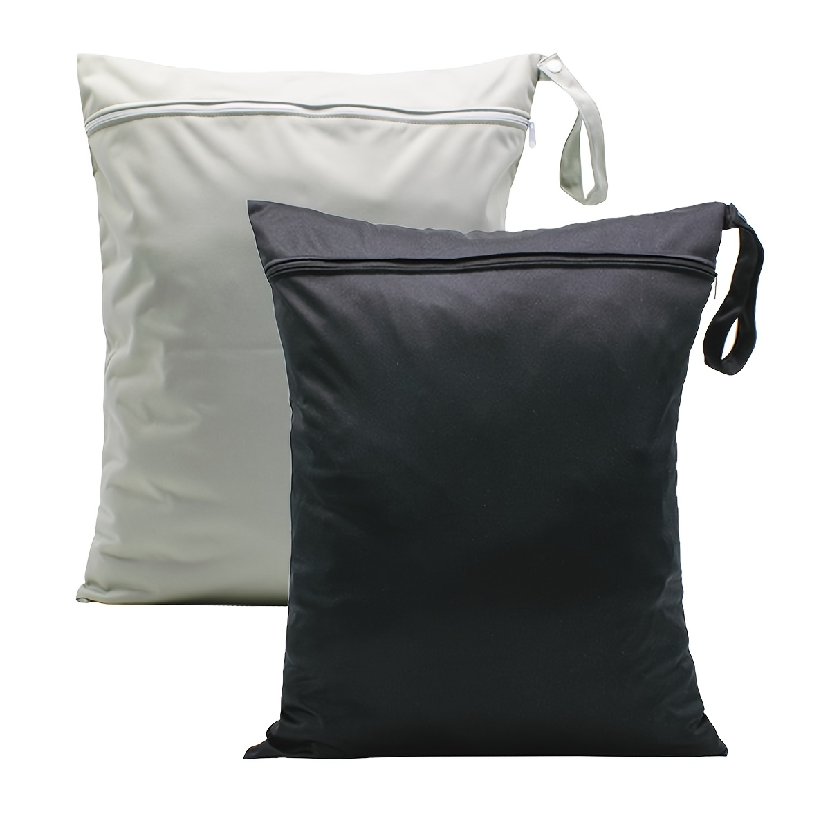 2pcs Diaper Bag, Wet Dry Bag For Swimsuits, Wet Clothes, Travel, Beach, Pool, Gym, Washable Storage Bag