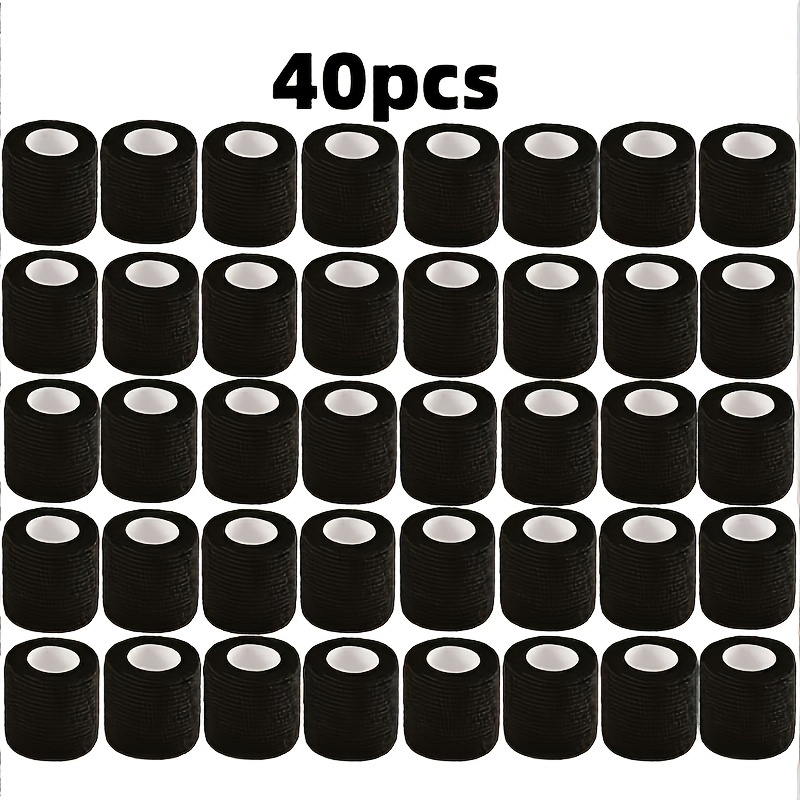 poza articolului 40 buc./pachet bandaj elastic autoadeziv,   5cm/2in, negru/ /roșu/albastru