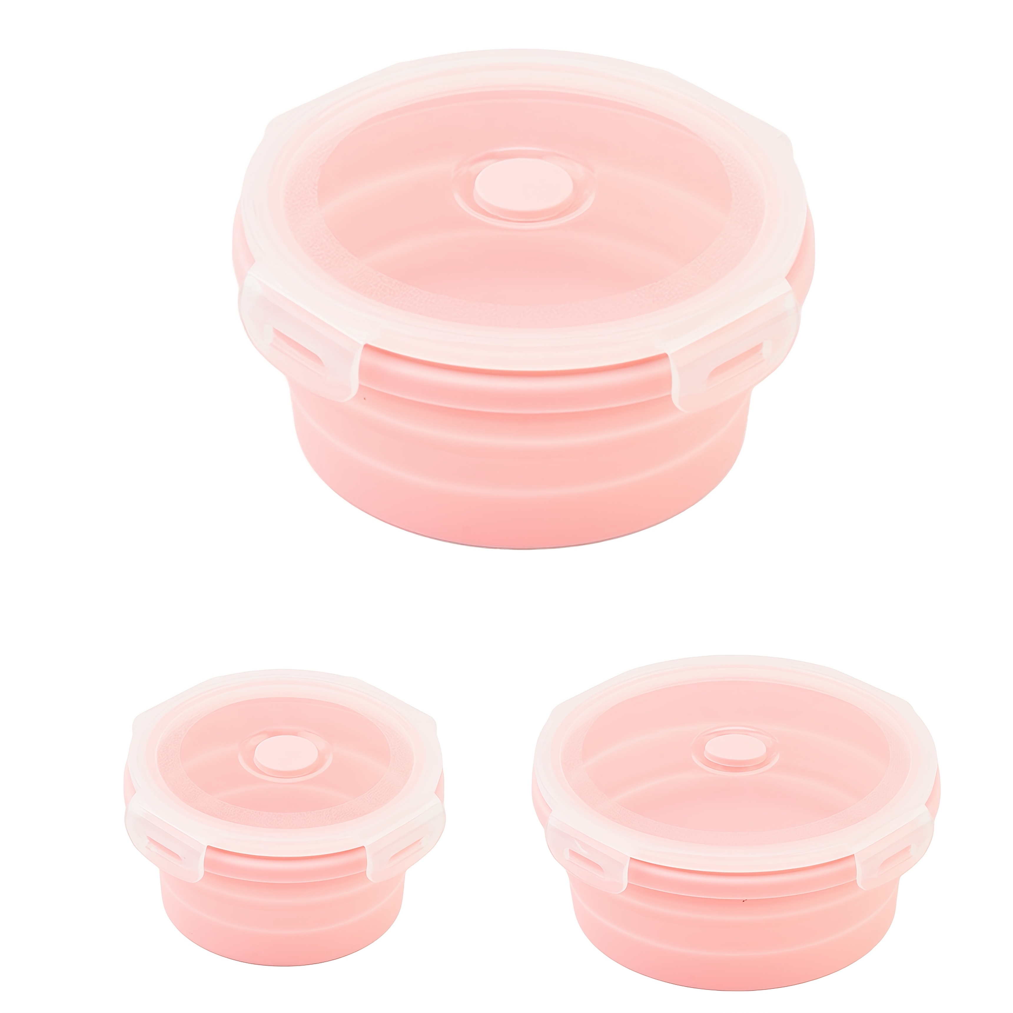 JQTOP 5 contenitori per snack Bento per alimenti, divisi per alimenti con coperchi per viaggi, riutilizzabili per preparare i pasti per bambini, adulti, scuola e lavoro
