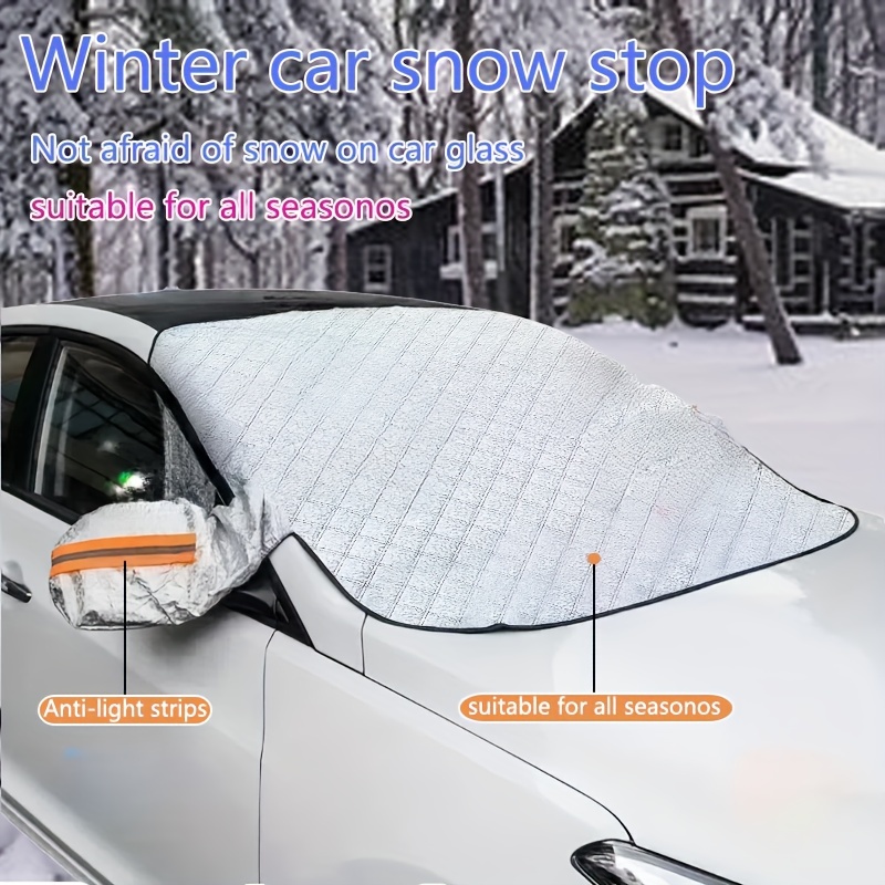 

Housse de protection contre pour pare-brise de voiture, housse , housse anti-givre pour capot moteur, hiver