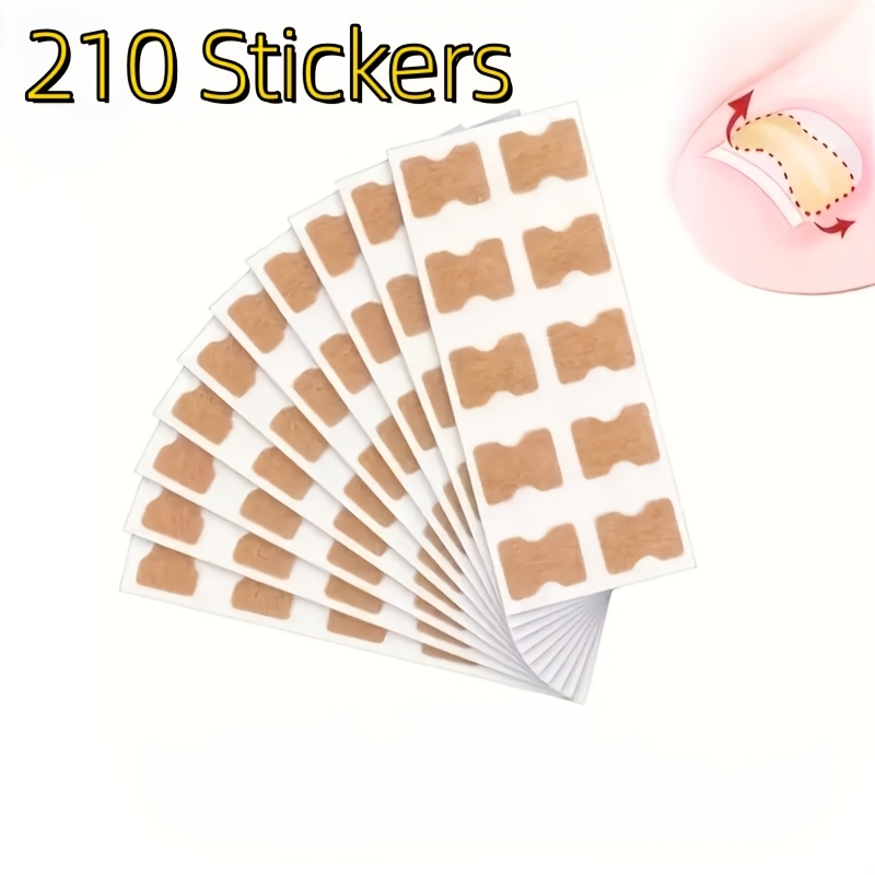 100/210/250/300pcs Toenail And Fingernail Patches - Application, No Glue Needed, For Feet And Hands