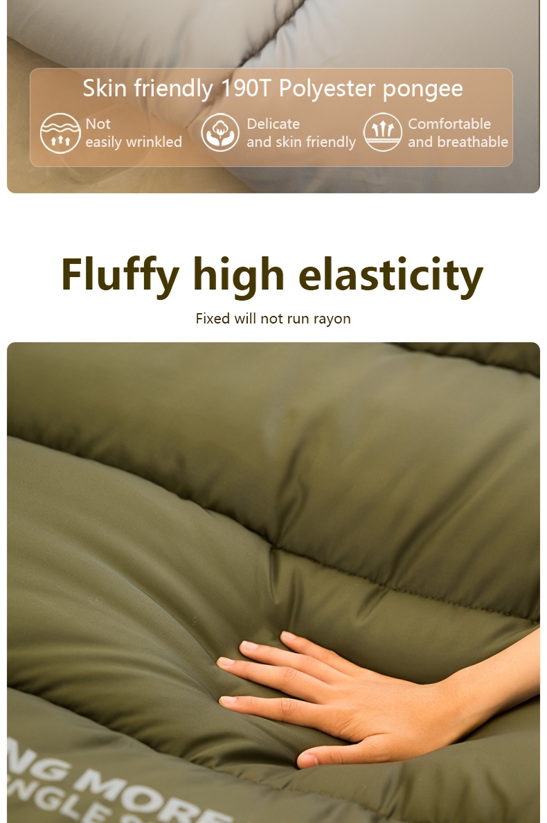 1人用 信封式睡袋，全拉链闭合 - 重型合成材料，橄榄绿/米色/灰色/白色 - 露营、徒步和背包旅行的冬季保暖 - 便携半拉链设计睡垫兼容袋, 露营用品, 露营装备, 冷天睡袋, 保暖睡袋, 丛林生存, 极寒冬季睡袋, 极寒睡袋, 冬季露营, 露营必备品, 露营睡袋, 冬季睡袋, 冬季睡袋, 露营睡袋, 露营睡袋, 极寒睡袋, 冬季睡袋, 露营睡袋, 冷天睡袋, 露营睡袋, 徒步旅行睡袋 商品详情 2