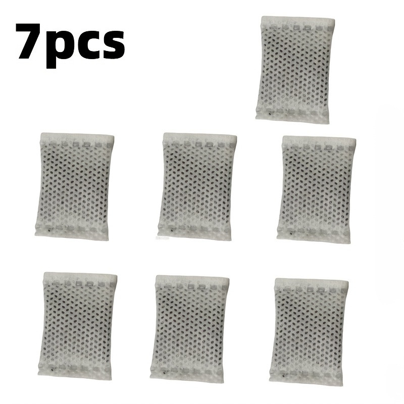 TEMU 7 stuks/15 stuks Actieve Aquarium Filter Media met Hoge Adsorptie | Stofvrije Waterhelderder voor Zoetwater & Zoutwater Tanks | Verwijdert Geel
