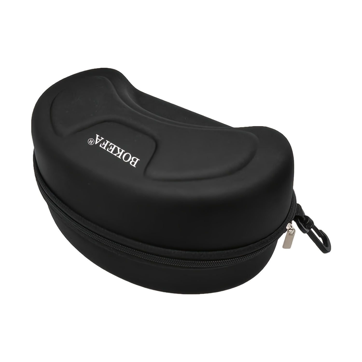 Image of 1 Pair Of Glasses Case; Used For Storing Glasses, Swimming Goggles, Safety Goggles, Sports Glasses, Zipper Glasses Storage Hard Case, Which Can Better Protect Glasses From Damage.