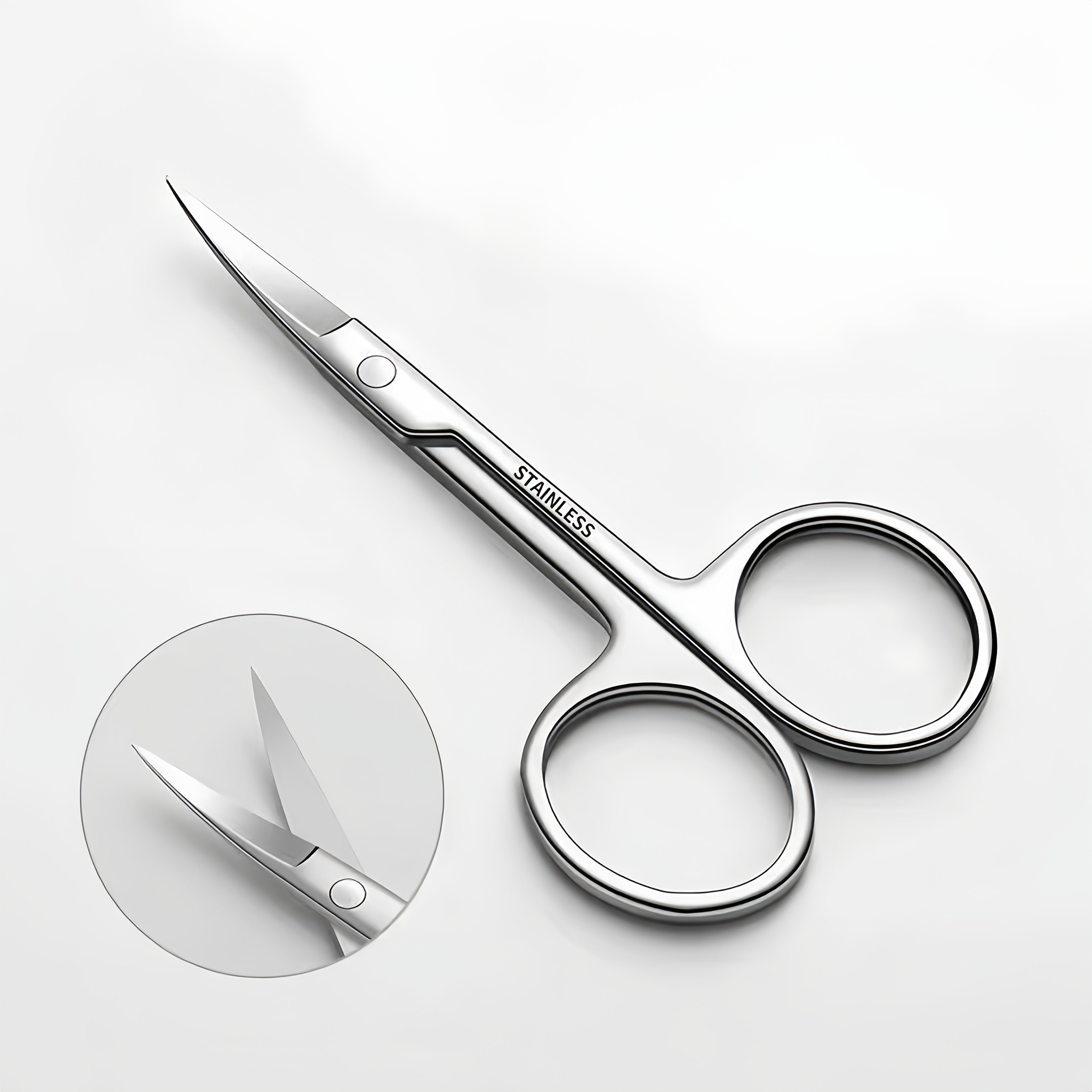 2pcs Of Precision Stainless Steel Nail Clippers, Odorless And Rust Proof, Ideal For Keratin And Hair Trimming, For Electricity, Beauty Tools For Nail And