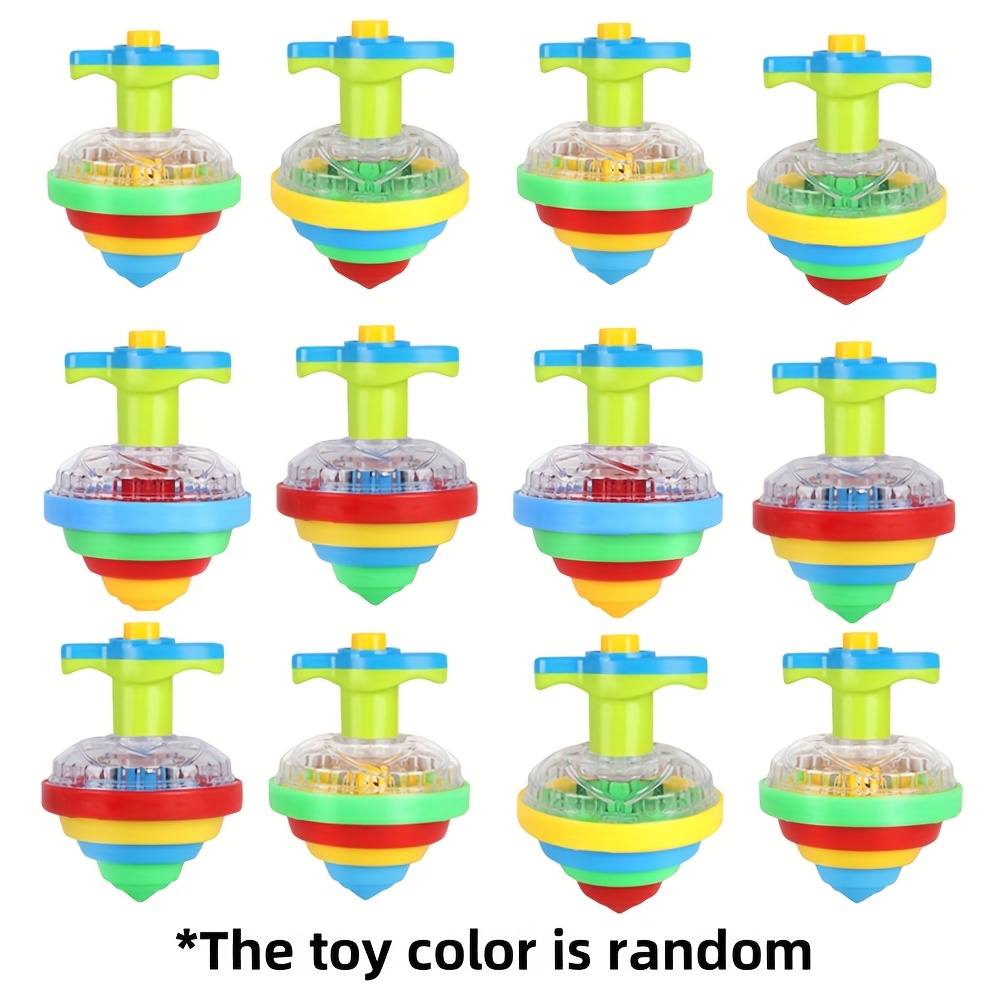 LED Spinning Top Flashing Toy for Ages 3-6