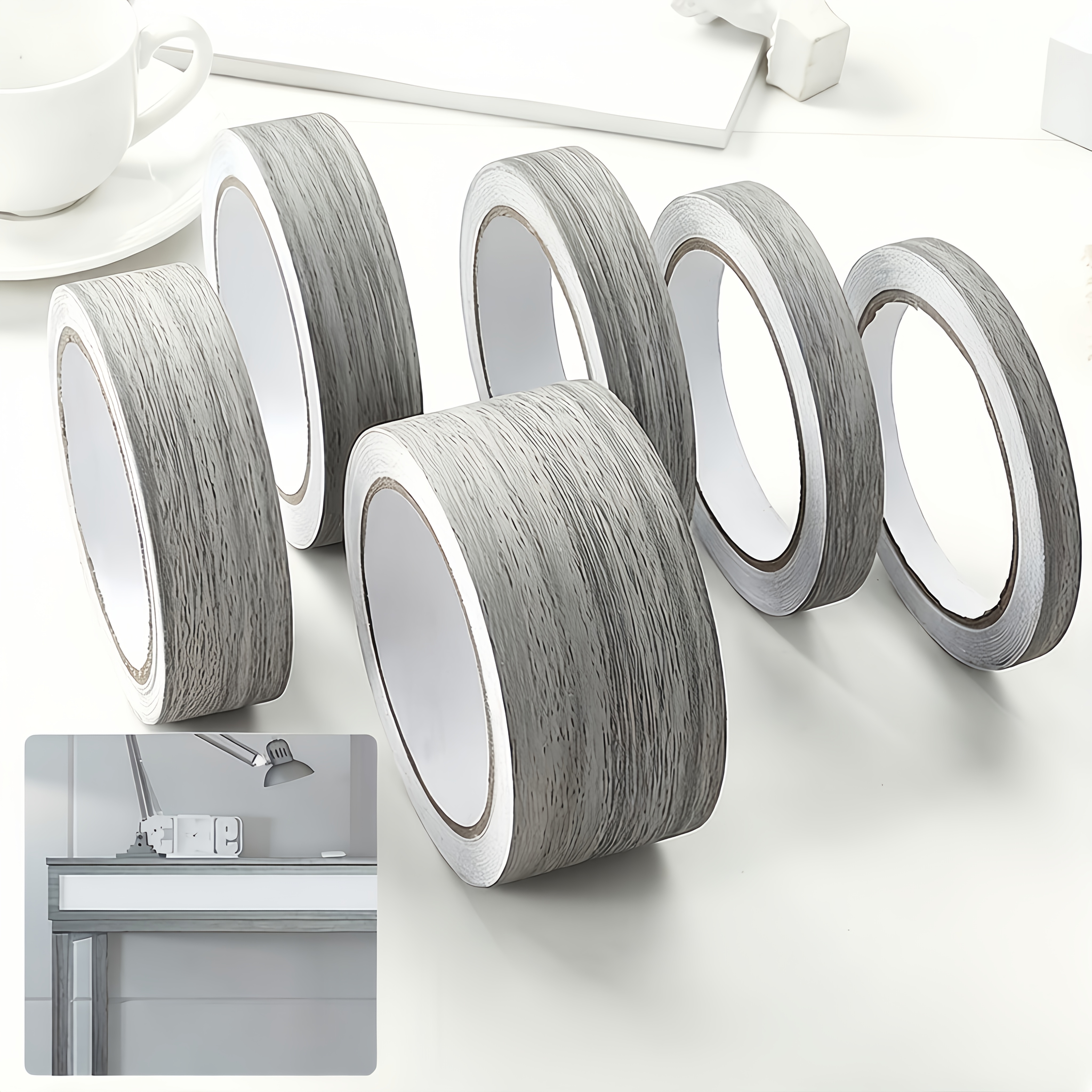 Imitation Wood Grain Self-Adhesive PVC Edge Banding