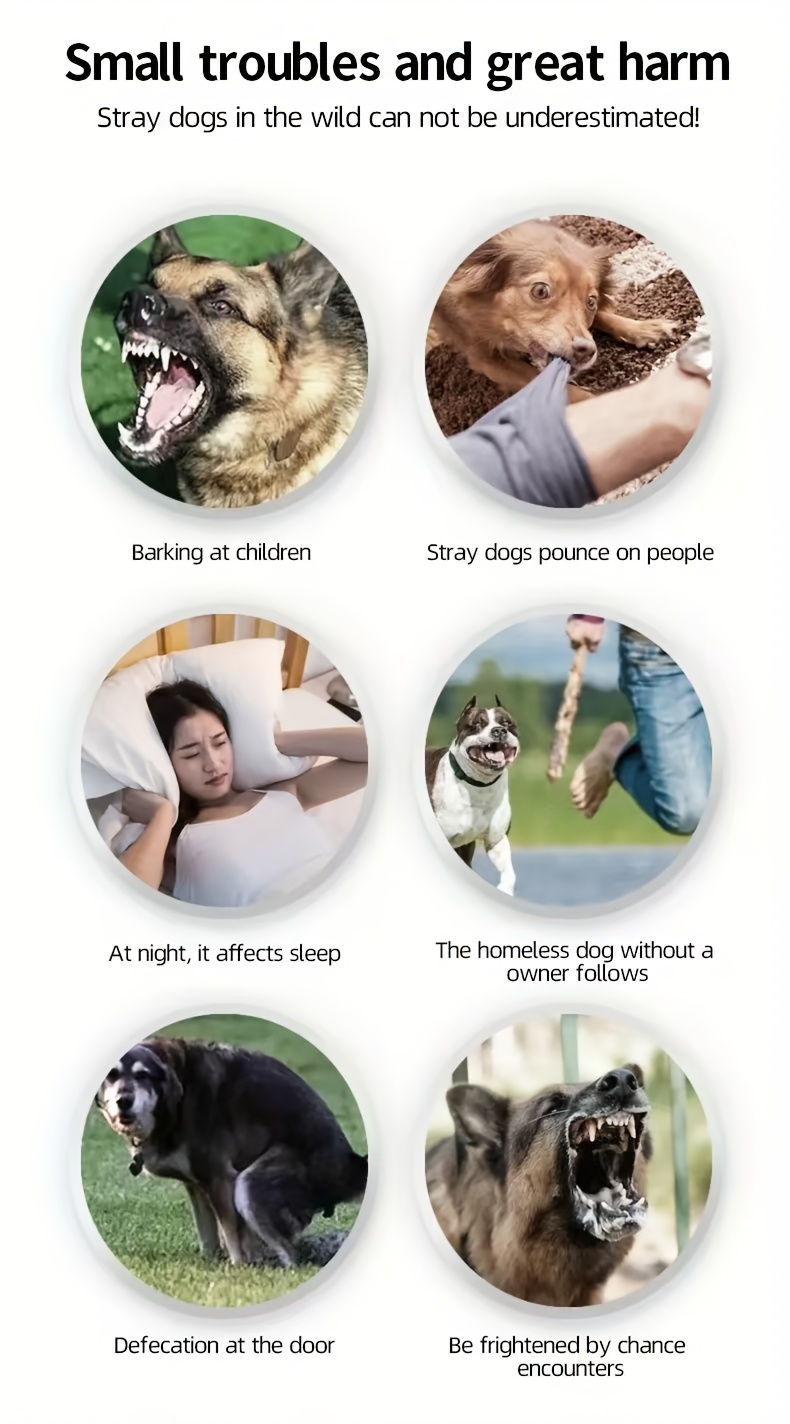 1pc   technology   repeller with usb charging portable and can   dogs anti barking and   control   with led light Product details 0