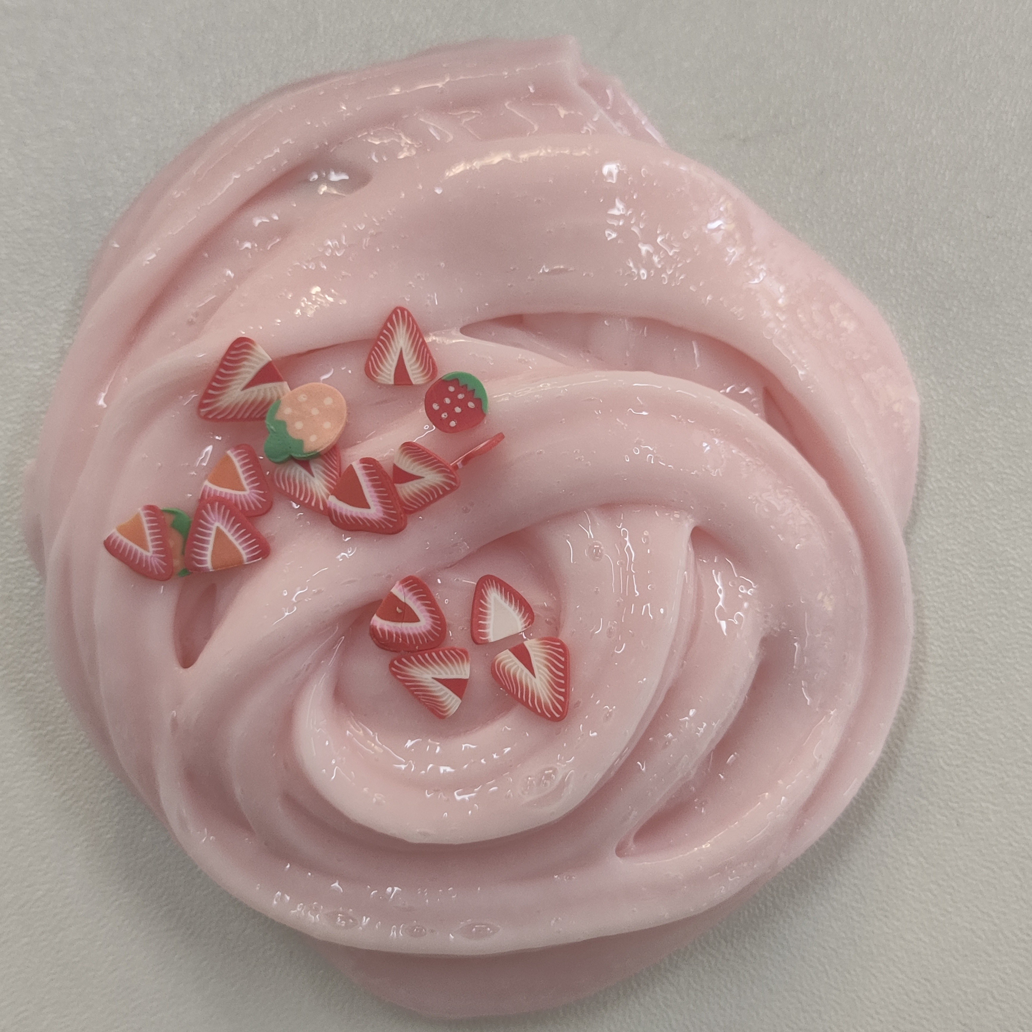 

110ml Pink Strawberry Slime: High-quality Slime Toy, Game Prizes, Party Gifts, Christmas Presents, Birthday Gifts, And Gift Bag Fillers