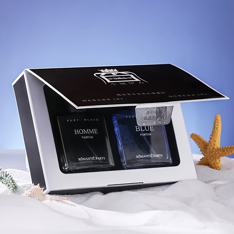 [Christmas] Men'S Fragrance, Men'S Suit with Light Woody Aromas of Lemon, Jasmine, Lavender And Cedar for Dates, Parties And Couples. for Friends, Family And Couples. Best Gifts for Halloween, Christmas, Black Friday - 1.01 Oz * 2Perfect Gift
