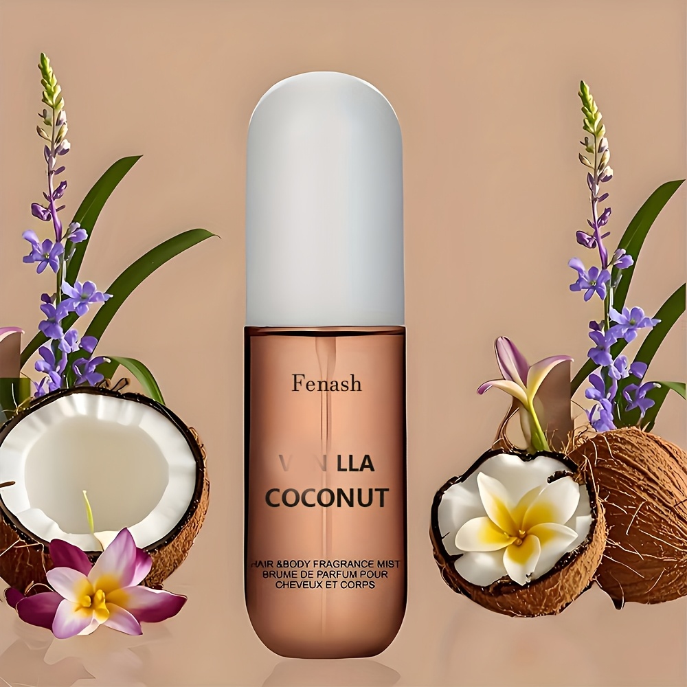 TEMU Aromatic Spray For Hair And Body With Vanilla And Coconut Scent, Ideal For Romantic And Celebrations, Making It A Wonderful Present For Any