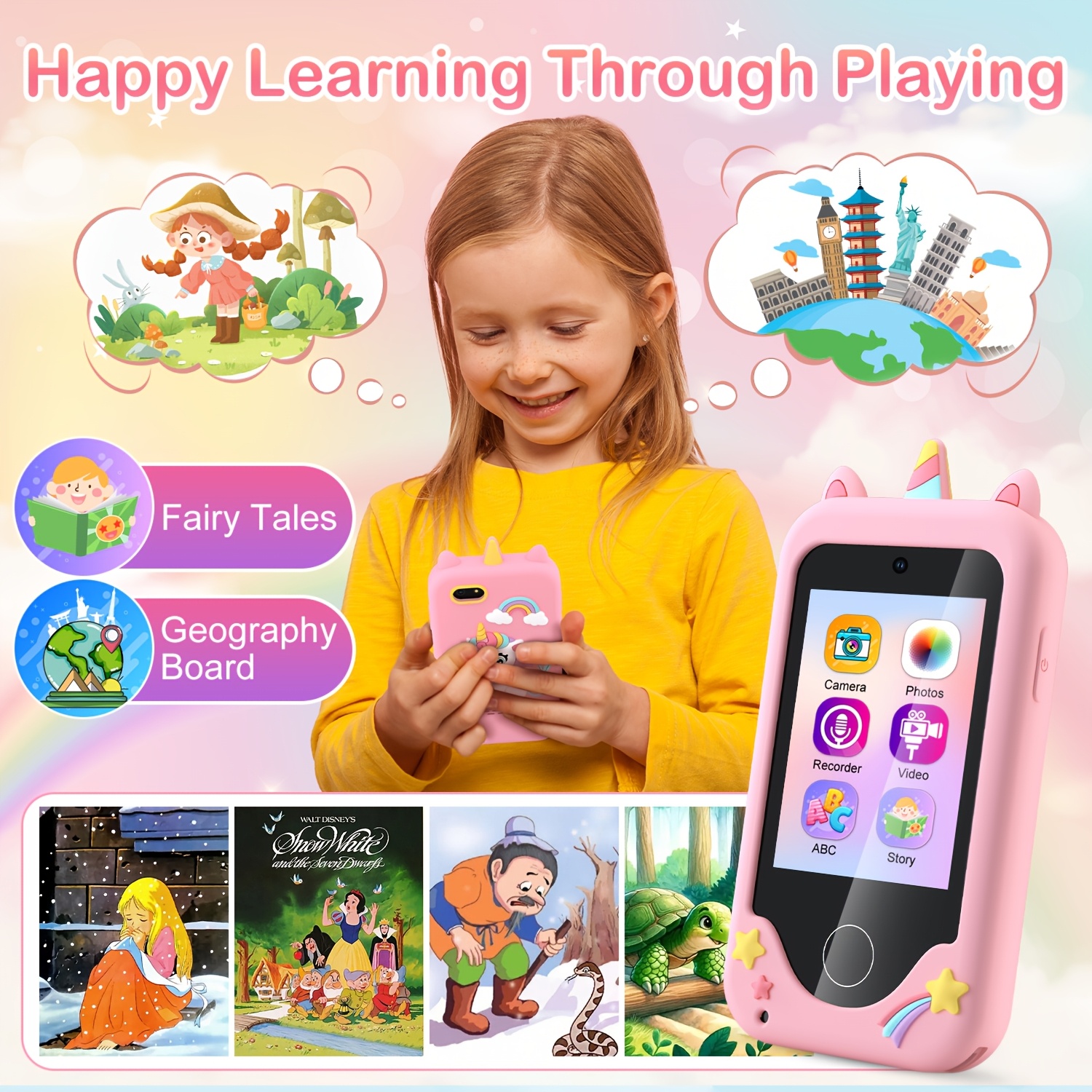 kids smart phone girls birthday gifts girls age kids Temu Greece