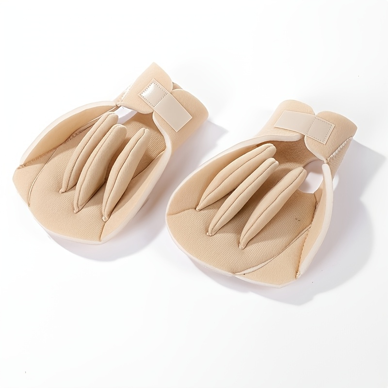 E-shop 2er-Pack Verbesserte Fingerabstand-Palmenauflage (mit eingebauten Handpolstern), Handgelenkstütze zur Entlastung des Handdrucks, ergonomisch