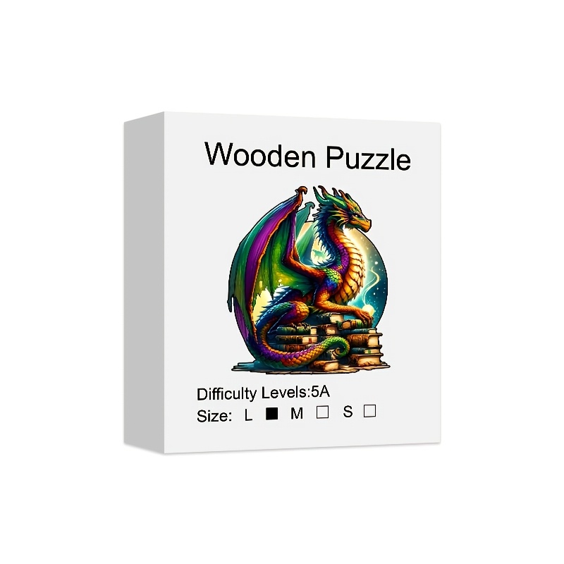 Irregular Animal-shaped Wooden Jigsaw Puzzle - Oval Suitable , Challenge, Modern Art Home Decor & Holiday Gift, Puzzle Pieces For And