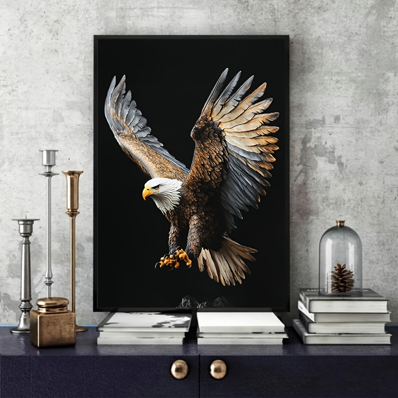 

Eagle , 12x16" - Of & , For In , Bedroom, Or Bathroom, For Decor