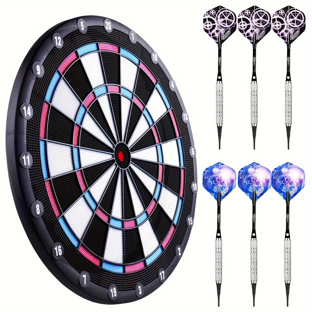 

Dartboard Set 6 - Non-electronic, , Pc , Adhesive Included - Suitable For Age 14 And Up