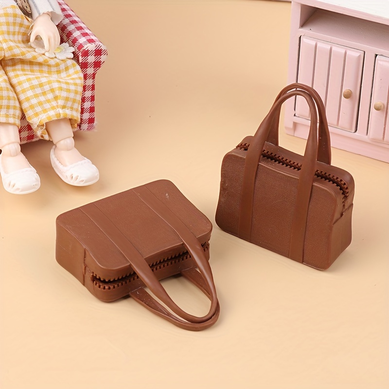 bolso muñeca moda 1pc bolso miniatura elegante Temu Chile