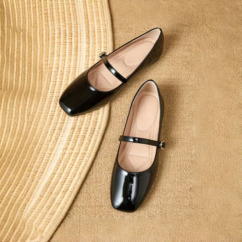 ladies black dress flats BABUDOG Women's Mesh Shoes Pointed-Toe Shoes for Women Flats Comfortable Memory Foam Flats(Black.US5) resistant rubber outsoles that help you maintain traction on surfaces you may encounter throughout your day Womens black dress shoes" +