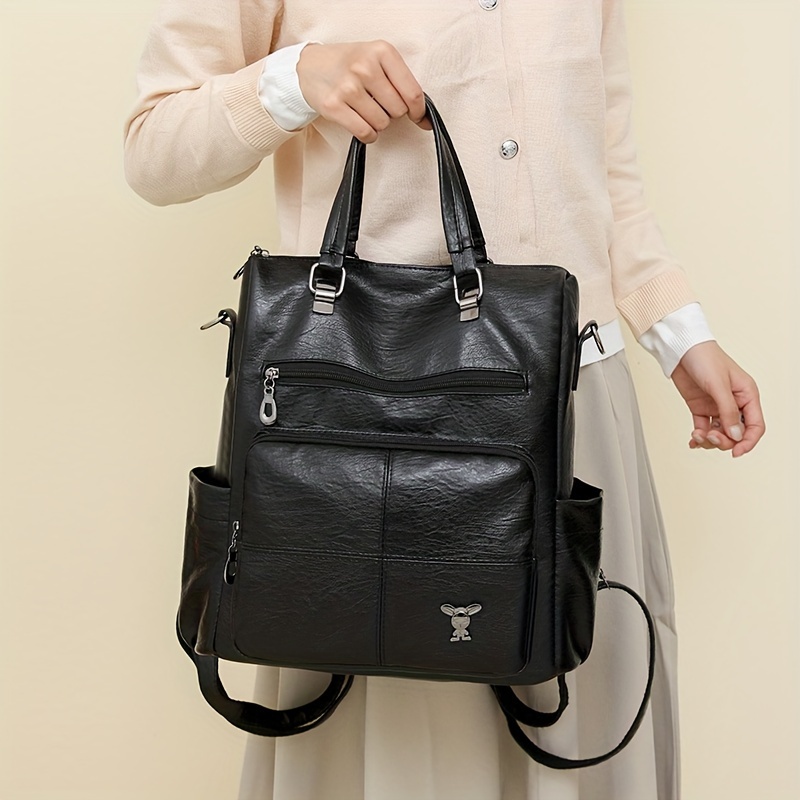 

's Removable , Texture - Shoulder Bag, Zippered Handbag - In Multiple