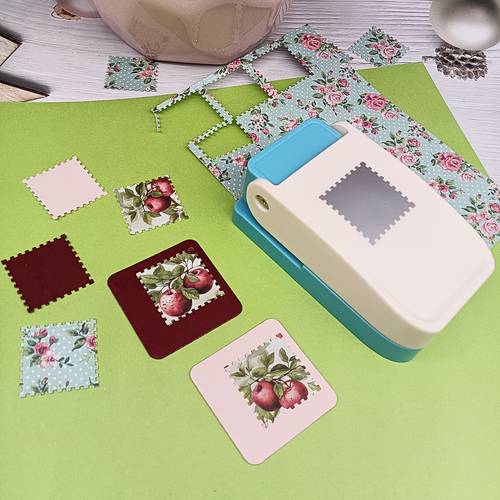 item picture alinacutle paper punch 1 inch square cutter square lever action stamp cutter make accurate s for paper crafts card creation scrapbooking gift tags invitations decorations and more