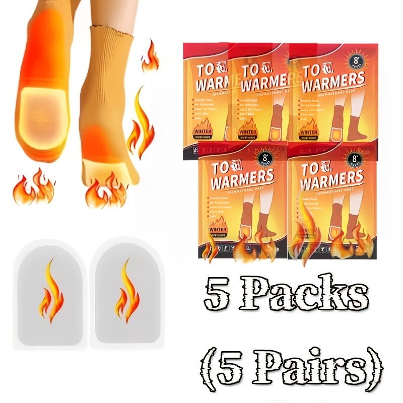 TEMU Self-adhesive Foot Warmers, Providing Heat For Up To . Christmas And Halloween Gifts, Suitable For Feet And Body, Portable And Heat-retaining,