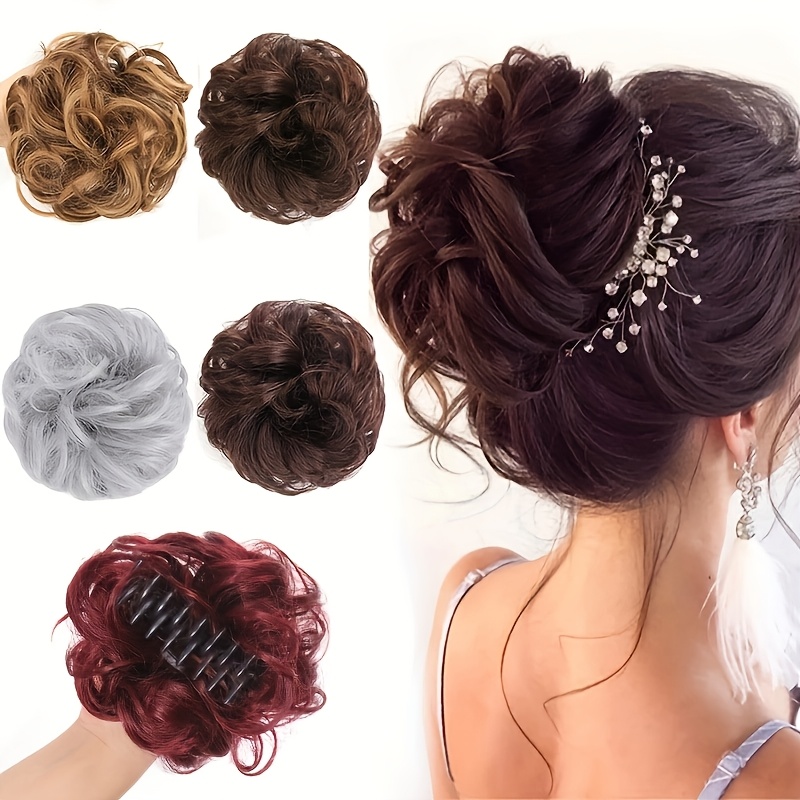 

Women's Elegant Messy Bun , Fiber, , , Hair Accessory For All