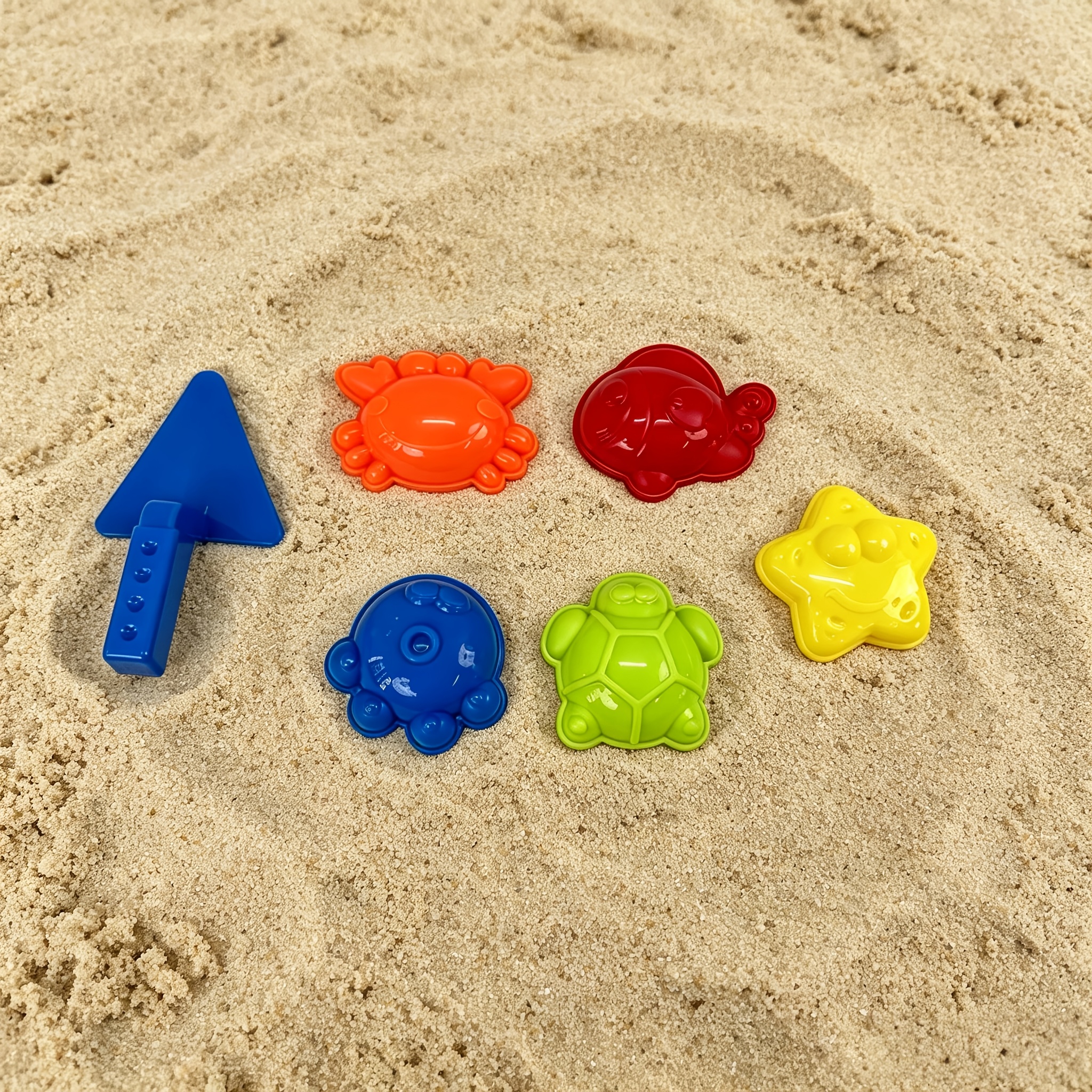 Ocean Series 6pcs Sand Mold Set for Play