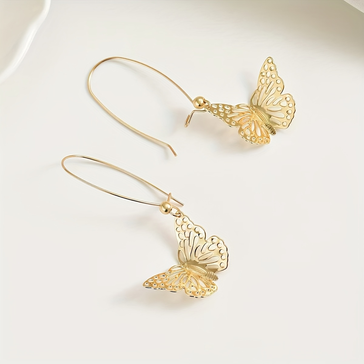 Hollow Butterfly Earrings for Women