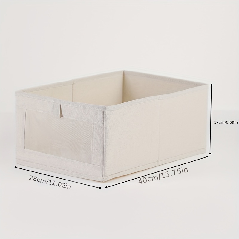 Clothes Storage Box, Versatile Organizer, Foldable Clothes Container For Wardrobe