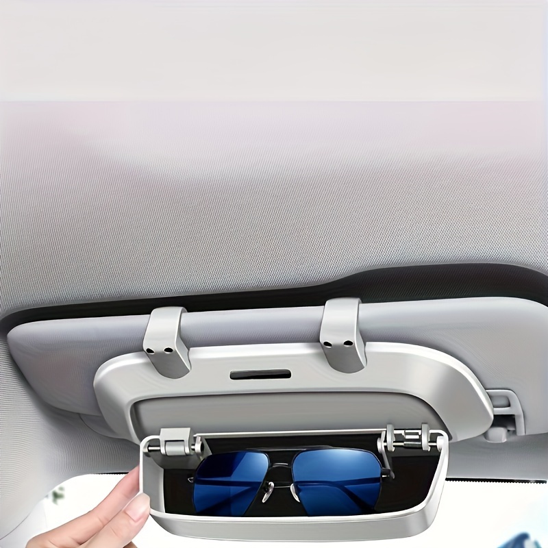 

Car Glasses Case, Sunshade Multi-functional Car Sunglasses Holder, Car Glasses Clip, Modified Storage Box