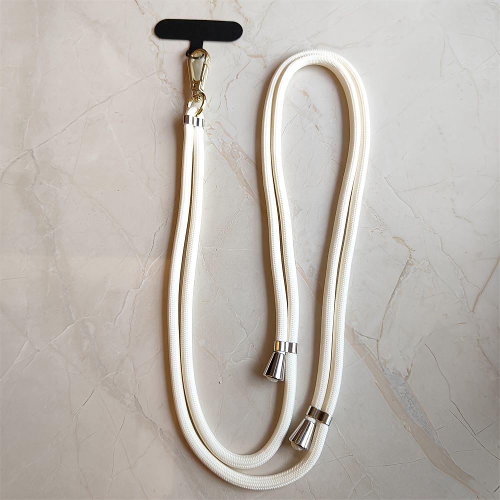 Image of New 6mm Multi-functional Mobile Phone Cross-body Lanyard Colorful Belt Key Chain Safety Rope