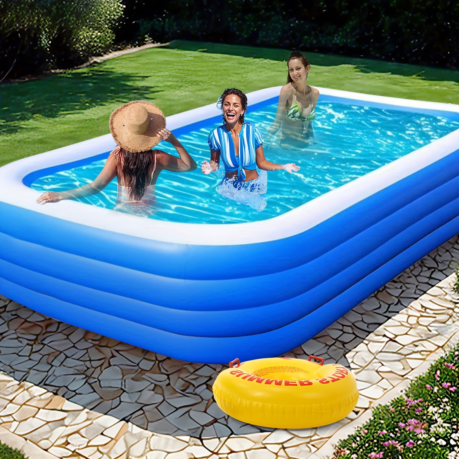 Inflatable Pool Inflatable Swimming Pool, 145