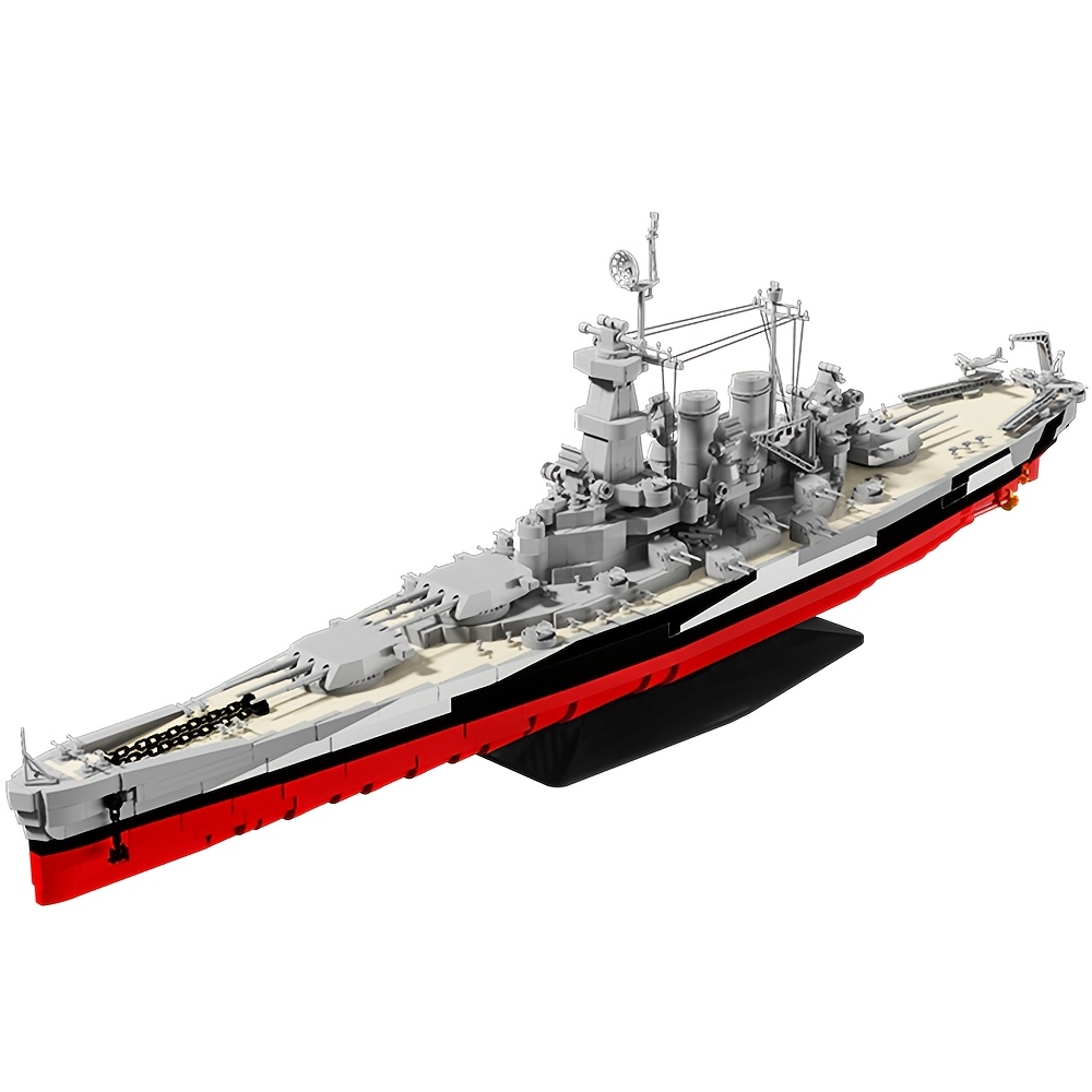 2662pcs, Patrol Naval Ship Set, 1:300 Scale Model Ship Building Block Kit, An Enthusiasts' Collections, For Yourself And Your , 98008
