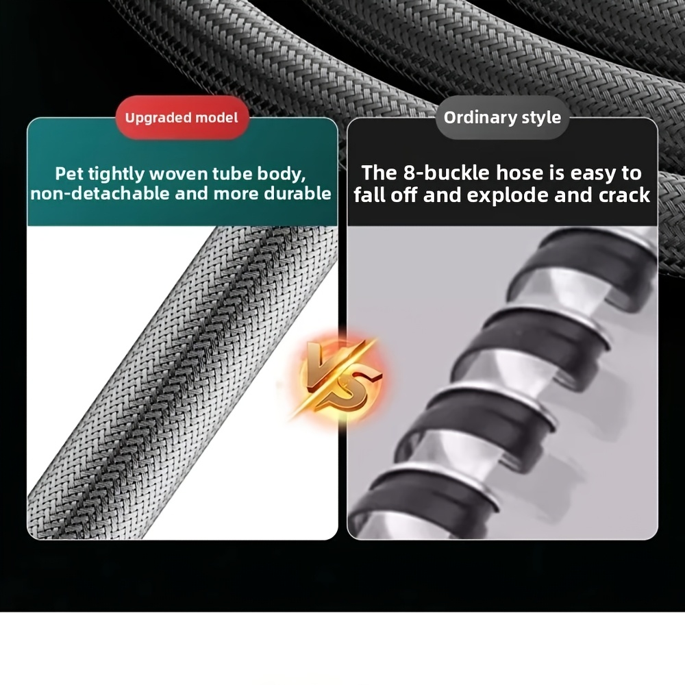 Universal Bathroom Woven Showerhead, Flexible Hose for Home Use